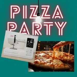 soirée pizza couture, on associe la gourmandise et la couture chez Re UP Circle Nantes