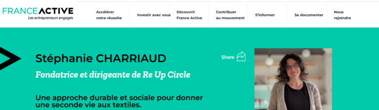 article de France active sur re up circle Nantes